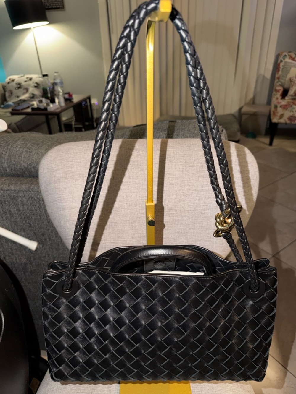 BOTTEGA VENETA East West Andiamo silver hardware brand new intricato - Picture 5 of 16